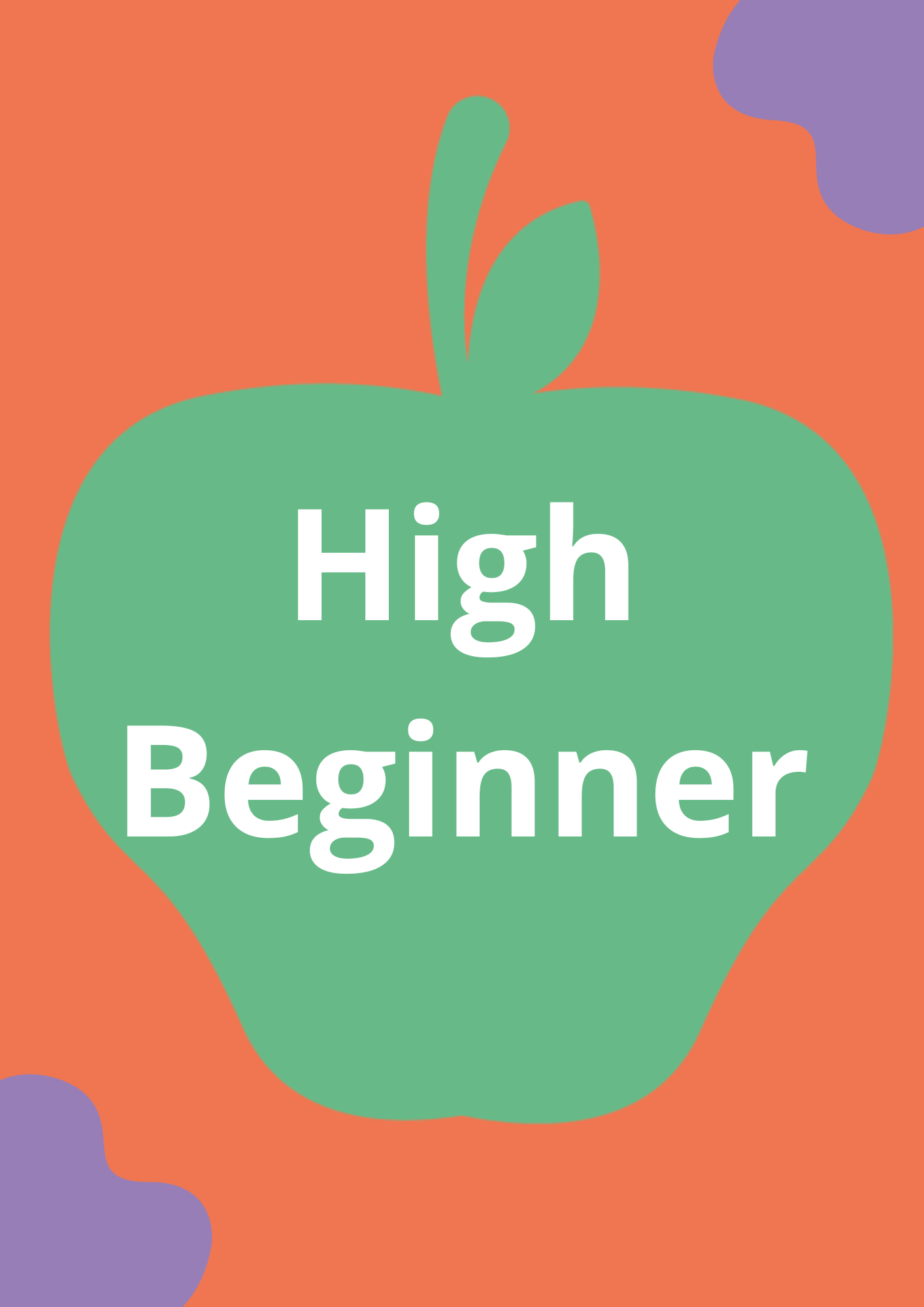 High Beginner  - Machote COLES 2023