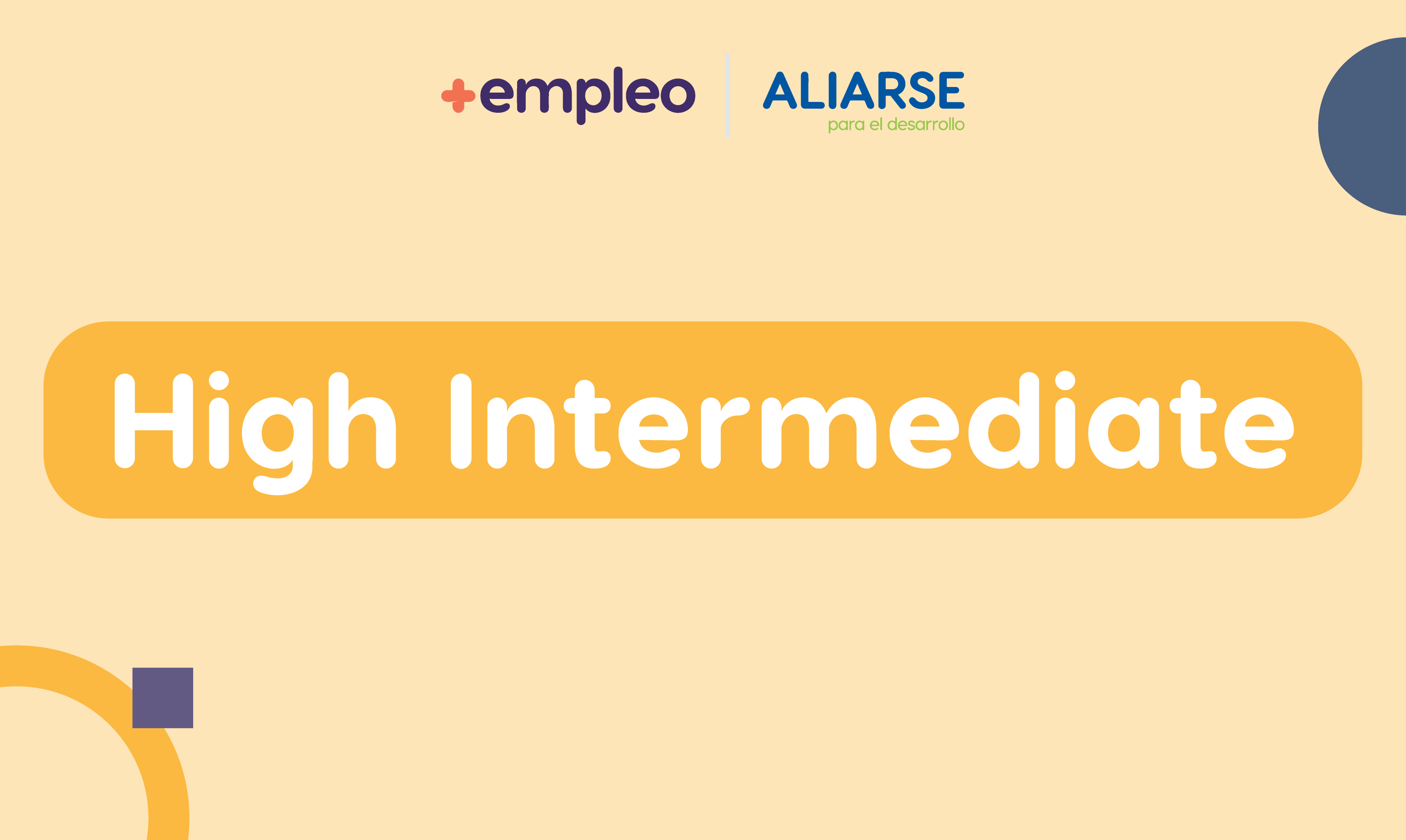 High Intermediate - ADULT08 - 2023 - Part 2