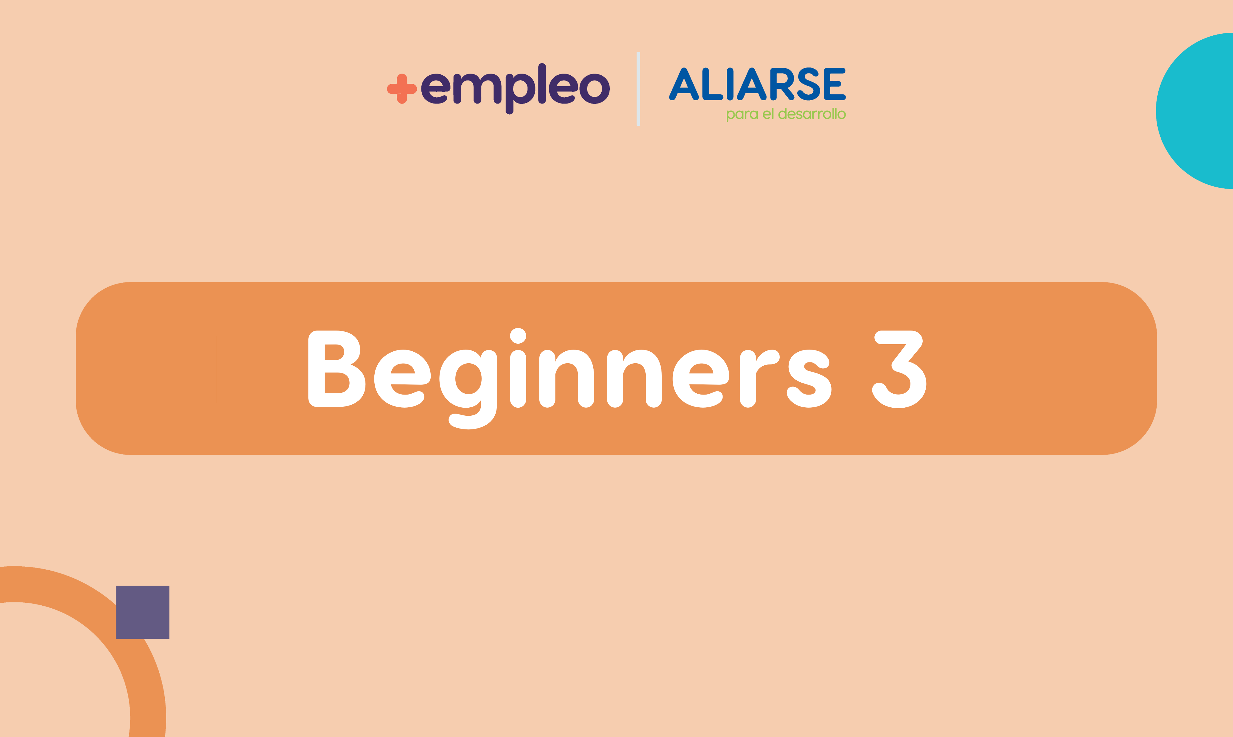 Beginners 3 - INA03 - Gen 2 - 2024