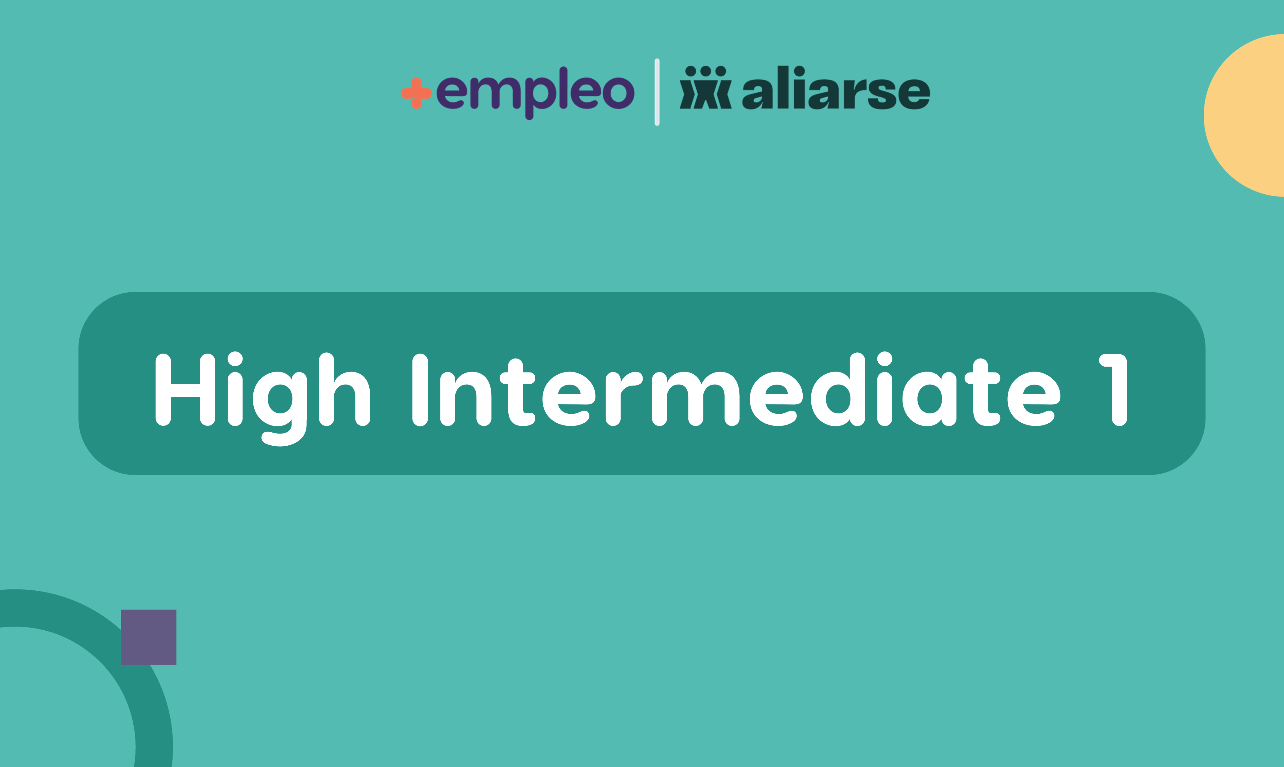 High Intermediate - INA04 - Chorotega - 2024