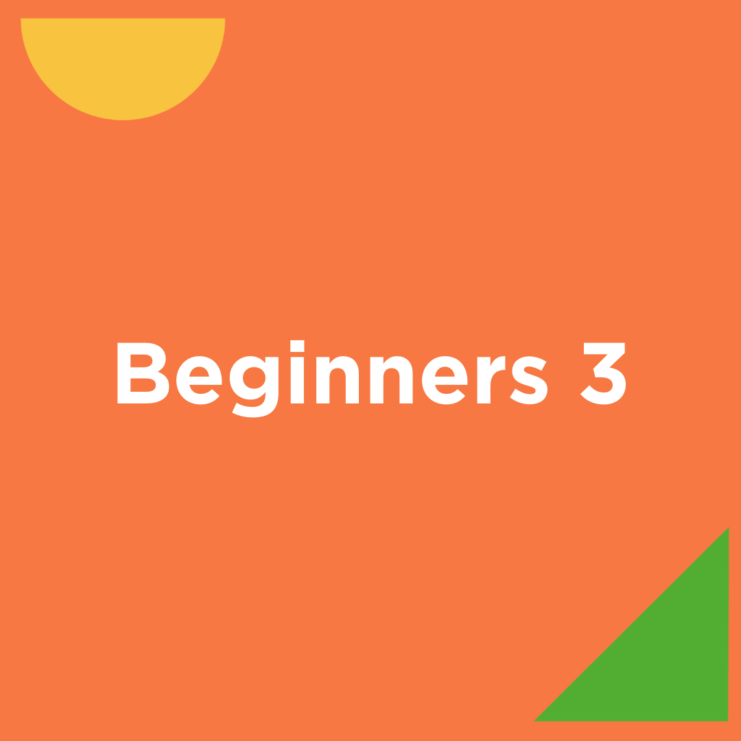 Beginners 3 - MACHOTE CTP
